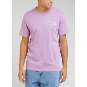 Lee LL04FQLJ Bisiklet Yaka Beyaz Erkek T-shirt