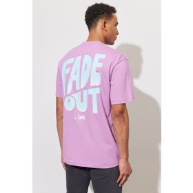 Lee LL08FE63 Pembe Erkek T-shirt