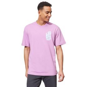 Lee LL08FE63 Pembe Erkek T-shirt