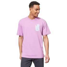 Lee LL08FE63 Pembe Erkek T-shirt
