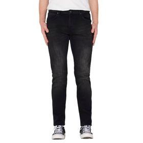 Lee Luke Asfalt Siyahı Slim Tapered Erkek Jean Pantolon