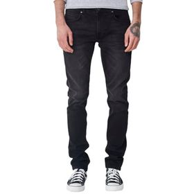 Lee Luke Asfalt Siyahı Slim Tapered Erkek Jean Pantolon