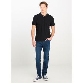 Lee ML211810001 Siyah Regular Fit Polo Erkek T-Shirt