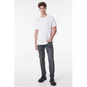 Lee ML60UFQ12 Pamuklu Regular Fit Bisiklet Yaka Logolu Erkek T-shirt