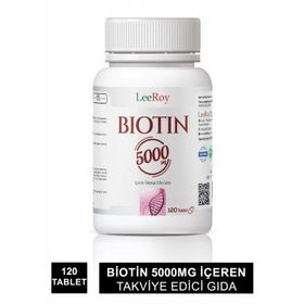LeeRoy Biotin 5000 mg 120 Tablet