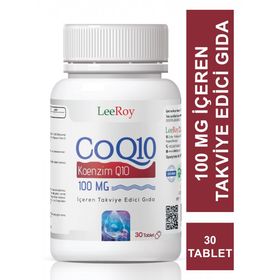 LeeRoy CoQ10 100 mg 30 Tablet