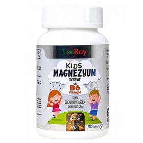 LeeRoy Kids Magnezyum Sitrat B6 60 Tablet