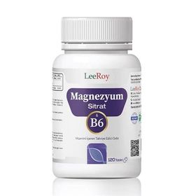 LeeRoy Magnezyum Sitrat 120 Tablet
