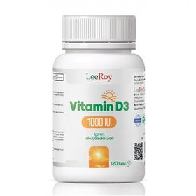 LeeRoy Vitamin D3 1000 mg 120 Tablet