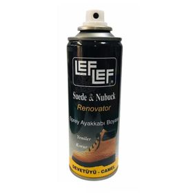 Leflef Süet Nubuk 200 ml Devetüyü Sprey Ayakkabı Boyası