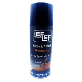 Leflef Süet Nubuk Lacivert 200 ml Sprey Ayakkabı Boyası