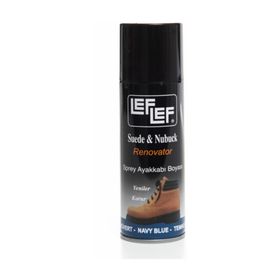 Leflef Süet Nubuk Lacivert 200 ml Sprey Ayakkabı Boyası