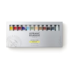 Lefranc&Bourgeois Extra Fine 12x20ml Yağlı Boya Seti