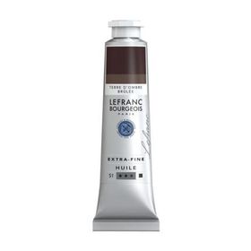 Lefranc&Bourgeois Fine 40ml Burnt Umber Yağlı Boya