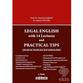 Legal English with 14 Lectures and Practical Tips Ahmet Dülger
