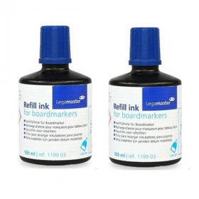 Legamaster LM1199K203 Ekonomik 2x100 ml Mavi Tahta Kalem Mürekkebi