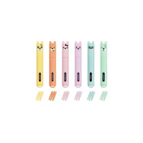 Legami VMH0004 Stabilo 6 Mini Ayıcık Pastel Fosforlu Kalem