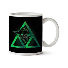 Legend of Zelda Link Green Triforce Baskılı Kupa