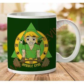 Legend of Zelda Link Hyrule Gym Baskılı Kupa