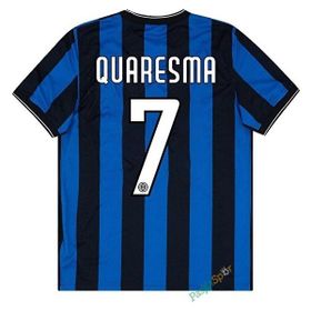 Legent Lady 2010 Şampiyonlar Ligi Finali Inter Kısa Kolu Quaresma Mavi Maç Forması