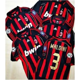 Legent Lady A.c Milan 2006/07 Kırmızı Paolo Maldini Özel Nostalji Forması