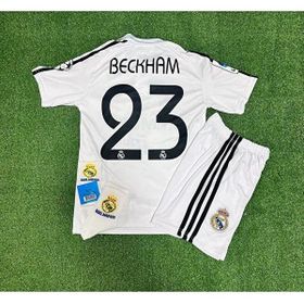 Legent Lady Beyaz R Madrid 2004/05 Sezon David Beckham Armalı Nostalji Çocuk Forması