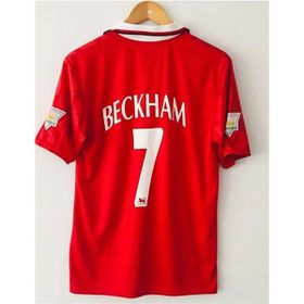 Legent Lady Çok Renkli Kırmızı Manchester United 92/93 Sezonu David Beckham Nostalji Forması