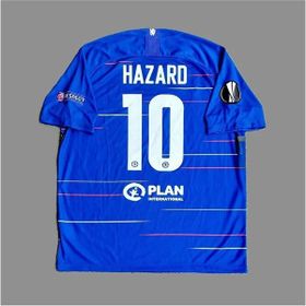 Legent Lady Eden Hazard 2019 Bakü Final Chelsea Mavi Yetişkin Forması