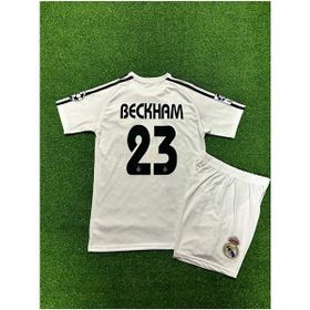 Legent Lady Siyah Beyaz R Madrid 2004/05 Sezon David Beckham Armalı Nostalji Çocuk Forması