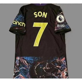 Legent Lady Son Heung-Min Çok Renkli Tottenham Hotspur 2020/21 Sezonu Yetişkin Deplasman Forması