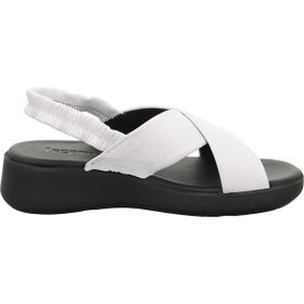 Legero 2-000261 Süet Beyaz Kadın Sandalet