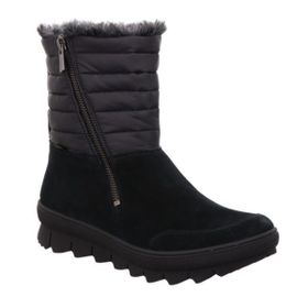 Legero 2-009900-0000 Novara Gorotex Süet Siyah Kadın Bot