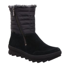 Legero 2-009900-0000 Novara Gorotex Süet Siyah Kadın Bot