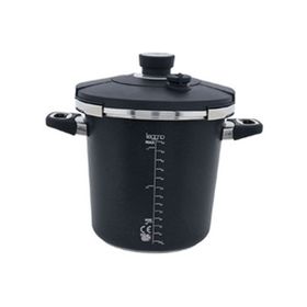 Leggno Black Premium 5.5 lt Siyah Döküm Düdüklü Tencere
