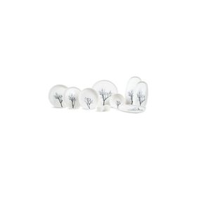 Leggno Botanical White 55 Parça Yemek Takımı