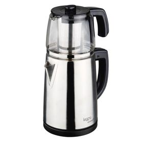 Leggno GRM102GTM Gourmet Pro Inox Cam Demlikli Çay Makinesi