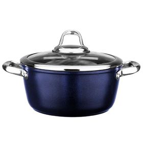 Leggno Mst2828dt20bl 20 cm Mavi Metalik Tencere