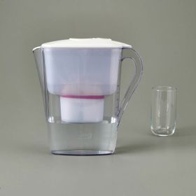 Leggno Siljan Şeffaf 3.3 lt Su Arıtmalı Filtreli Sürahi
