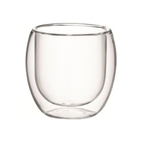 Leggno Vetro Borosilikat 300 ml Çift Camlı Latte Bardağı