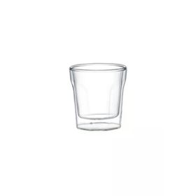 Leggno Vetro Borosilikat 80 ml Çift Camlı Espresso Bardağı