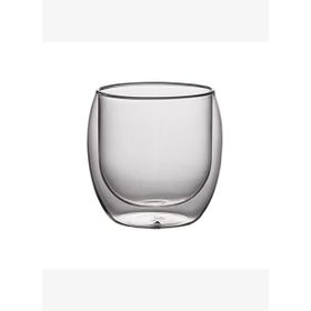 Leggno Vetro Çift Cidarlı 2'li 100 ml Espresso Bardağı
