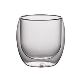 Leggno Vetro Çift Cidarlı 2'li 100 ml Espresso Bardağı