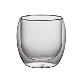 Leggno Vetro Çift Cidarlı 2'li 100 ml Espresso Bardağı