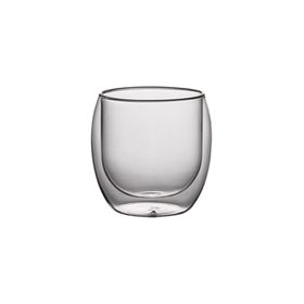 Leggno Vetro Çift Cidarlı 2'li 100 ml Espresso Bardağı