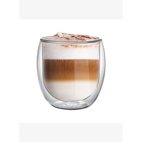 Leggno Vetro Çift Cidarlı 2'li 400 ml Latte Bardağı