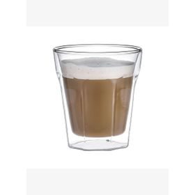 Leggno Vetro Çift Cidarlı 2'li 80 ml Espresso Bardağı