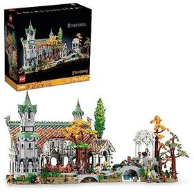 Lego 10316 Icons Yüzüklerin Efendisi Rivendell 18+ Yaş 6167 Parça