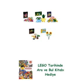 Lego 10342 + 10349 + 10347 + 10373 + 40524 Botanicals Seti 308
