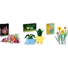 Lego 10342 + 10349 + 40747 Botanicals Seti 121