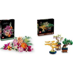Lego 10342 + 10373 Botanicals Seti